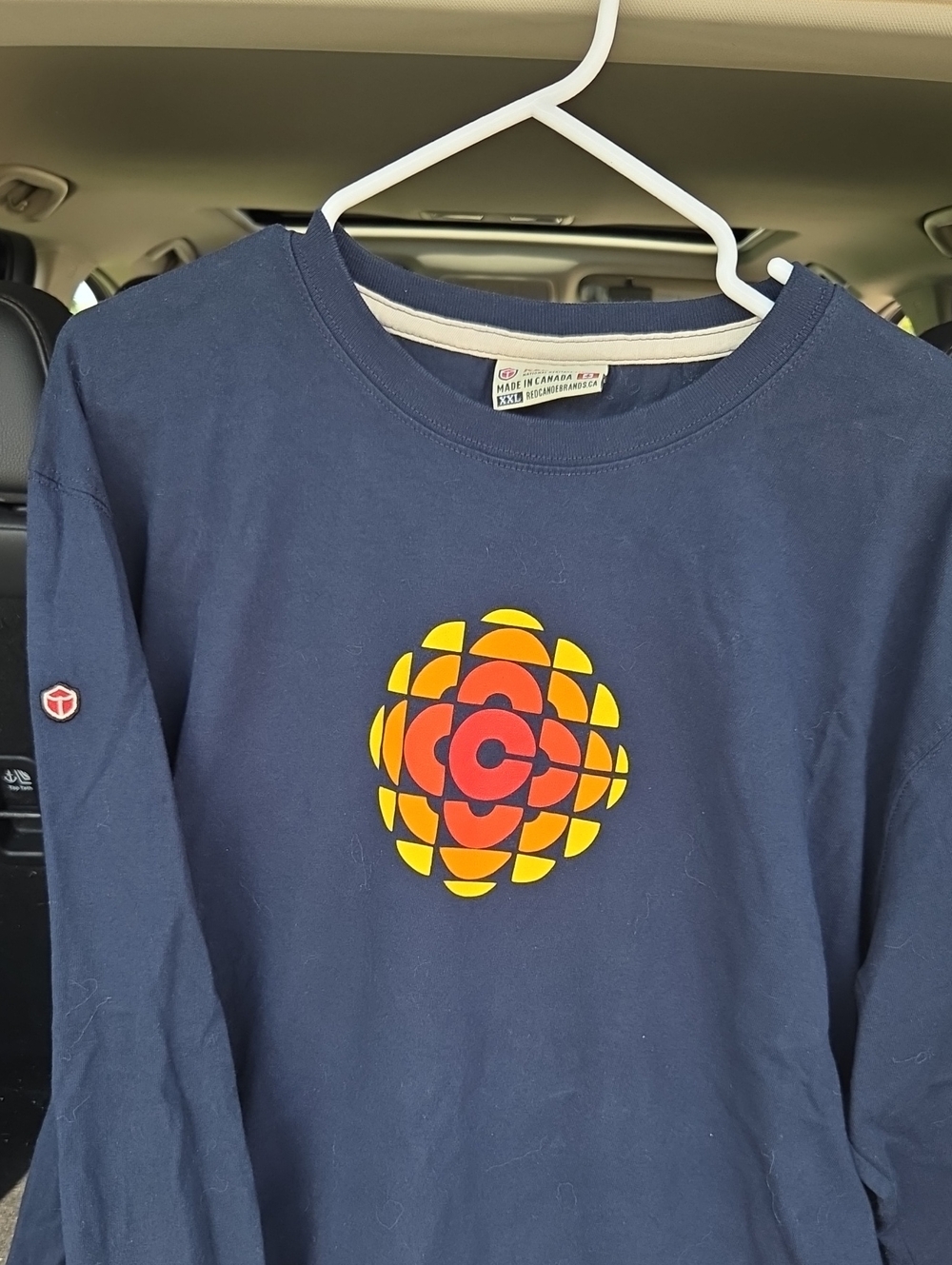 CBC Logo Navy Long Sleeve Tee